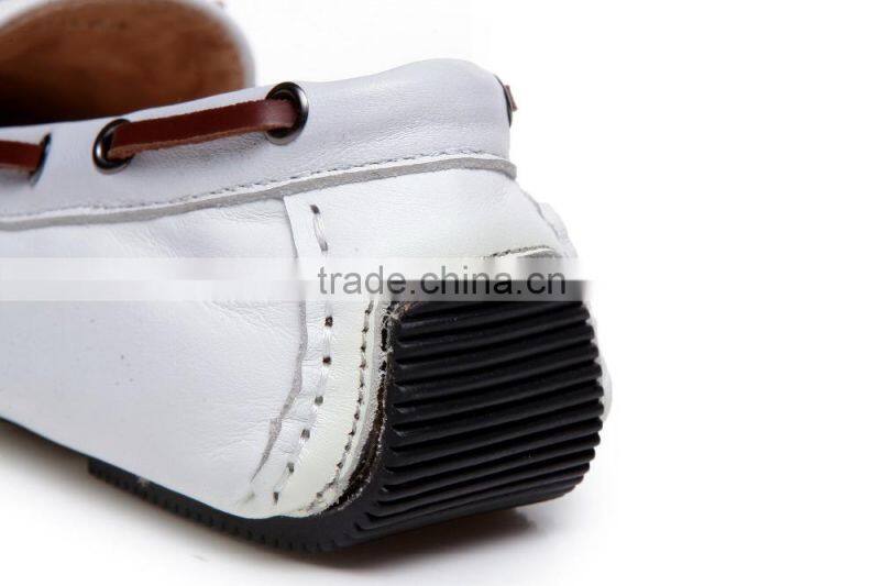 guangzhou trendy leather easy wear men shoes