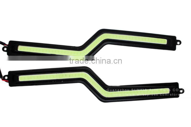 Super bright Z shape cob drl led fog lamp daytime running light