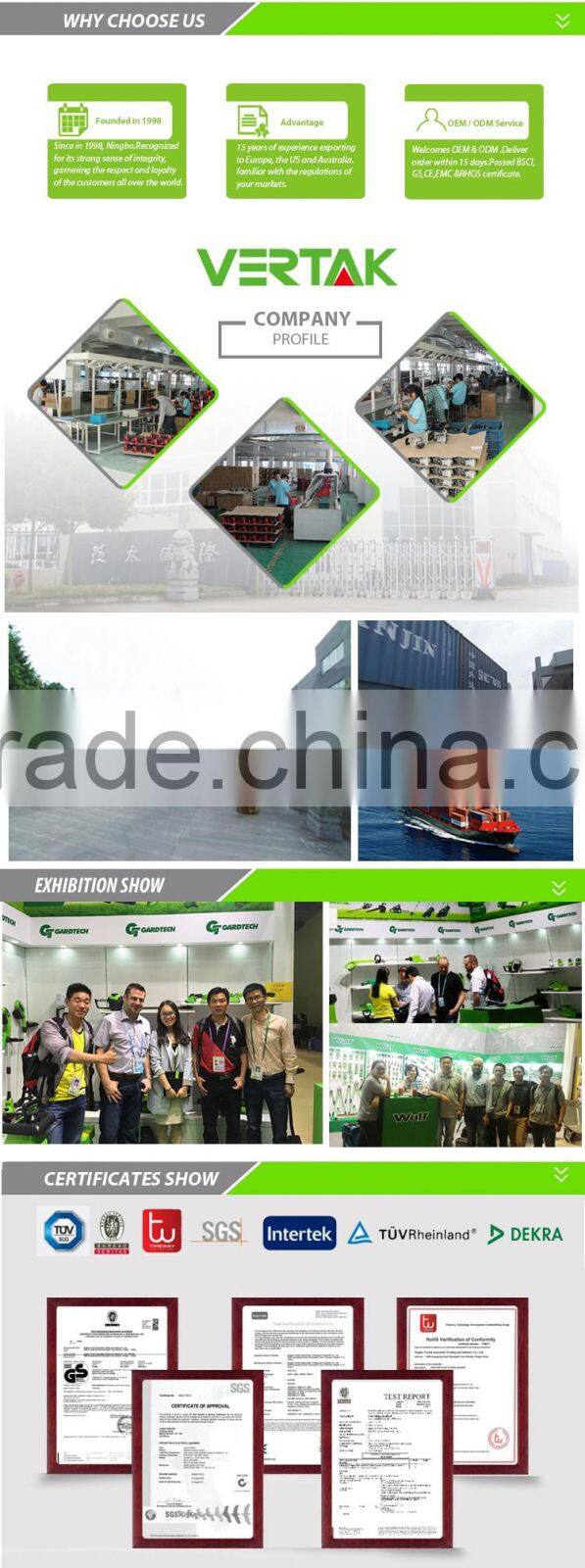 NBVT hours replied handpush type portable blower and vacuum