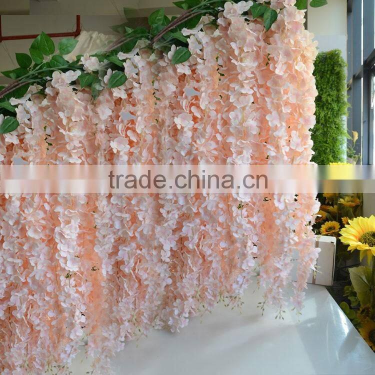 pink, white wisteria,artificial flowers wisteria wedding decoration wisteria silk flower wisteria
