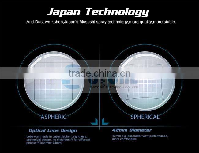 Google Cardboard 3D Movie Glasses VR BOX II 2.0 Version Virtual Reality 3D Galasses with Bluetooth Remote Controller