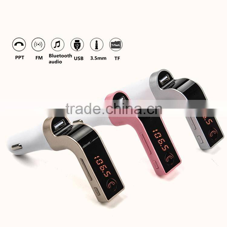 Bluetooth Wireless Car MP3 FM Transmitter Modulator Radio Adapter Handsfree Car Kit