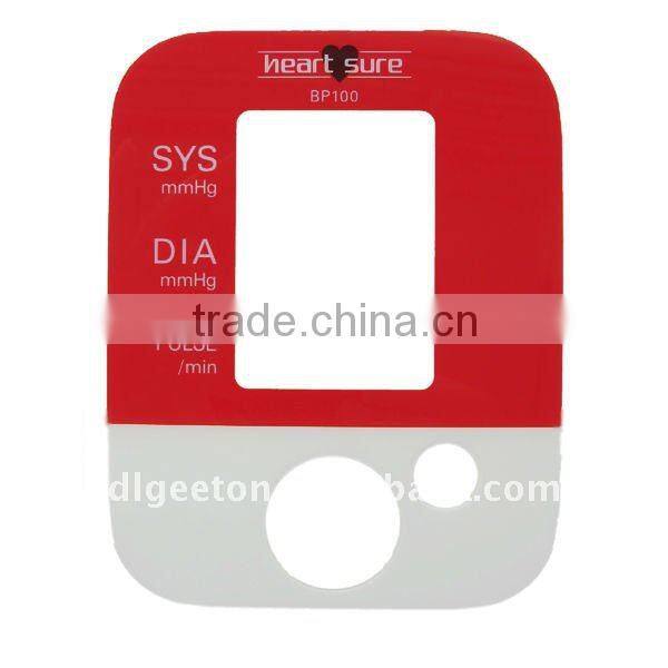 Emboss PET Graphic Overlay for Electric Rice Cooker