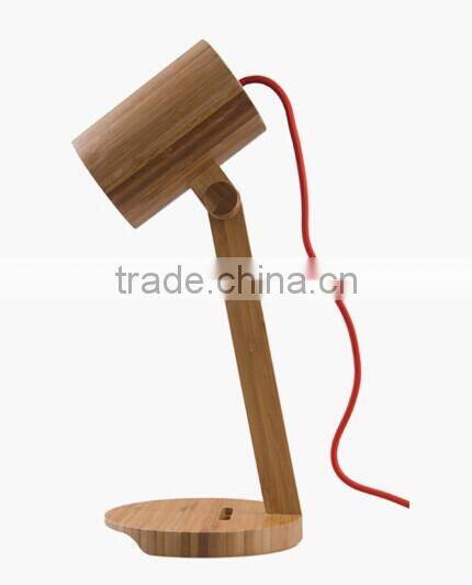 Bamboo desk lamp for livingroom