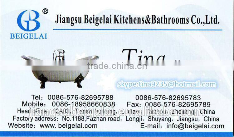 luxury cast iron freestanding tub for shower and soaking