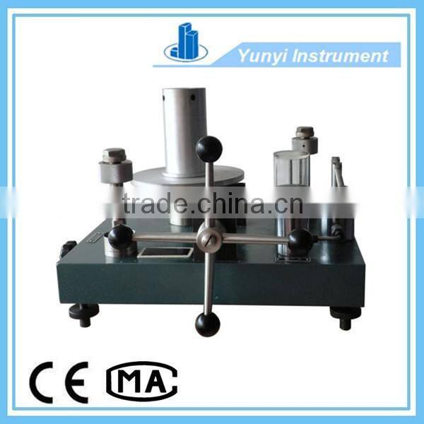 YS-6 YS-60 YS-250 YS-600 Dead weight tester pressure gauge calibrator