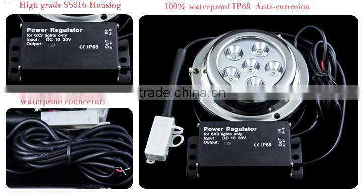 led underwater light marine led light 18w underwater led light