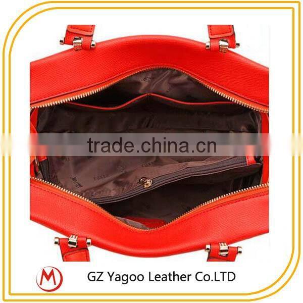 Wholesale cross body bag fashion leather handbags made in China