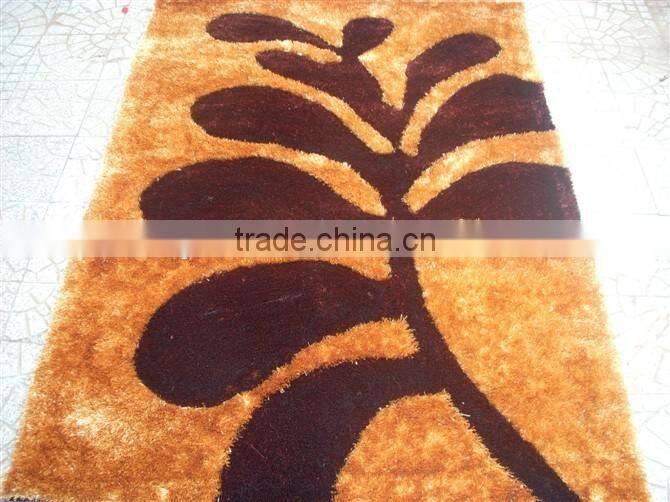 South Korea silk soft hand tufted carpet