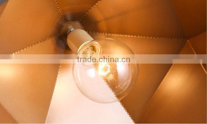 2016 hot sale black and white led hanging pendant light