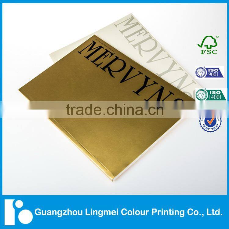 Professional Full Color Print Customized A4 Fashion Dress Catalog