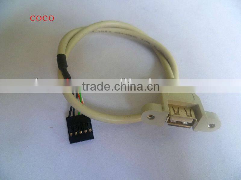 mini USBM TO micro USBF OTG cable in high quaity