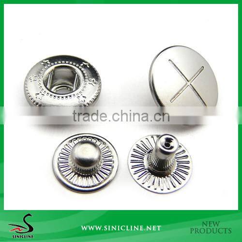 Sinicline snap button for jacket,metal snap button,magnetic snap button
