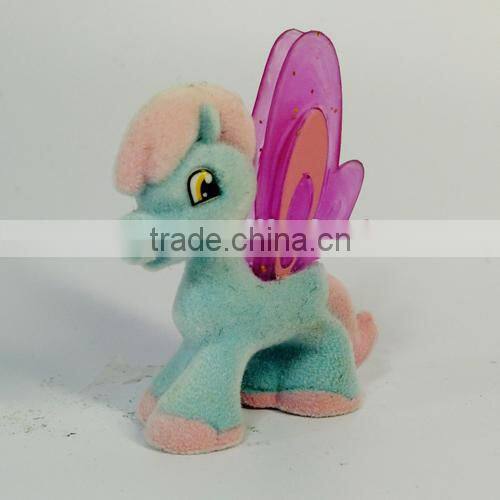 Small Flocking Little Pony with Crown.Colorful Little Pony for Children.