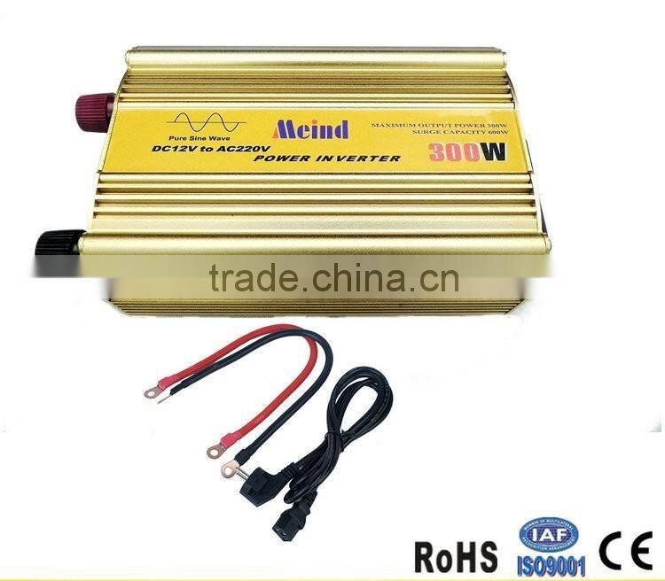 2016 Newest inverter dc ac 110V 220V Pure sine wave power inverter 350 Watt inverter true Car power converter