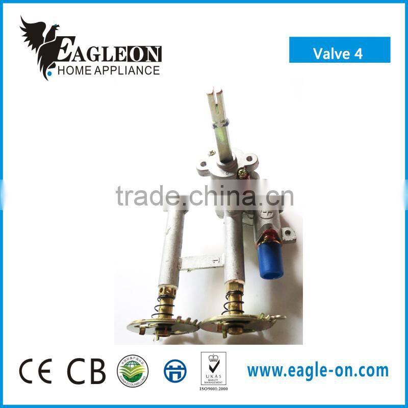 SKD/CKD Single pipe valve with safety flameout and micro switch for table/buildin cooker