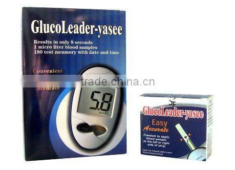 Blood Glucose Meter With Average display( Approval FDA,CE,ISO)