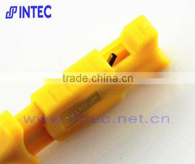 High-quality Test Hook for Logic Analyzer mini grabber SMD IC test hook clip jumper probe yellow I00232