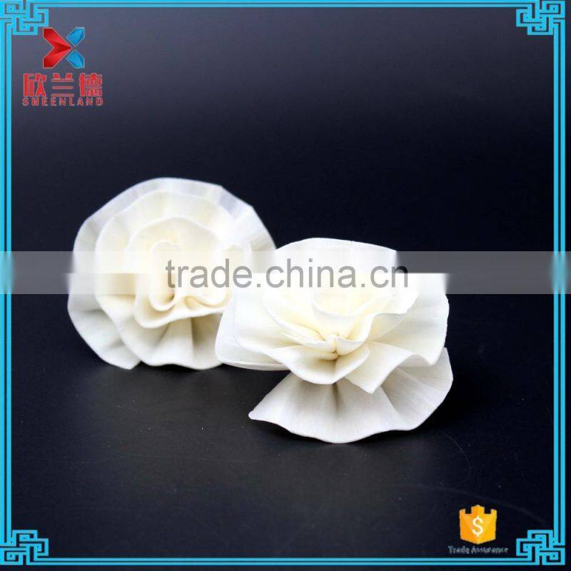 China manufacturer 6cm cockscomb sola flower in car for air freshener