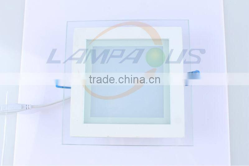 Wholesale price 6w 12w 18w surface mounted led panel light ceiling light square
