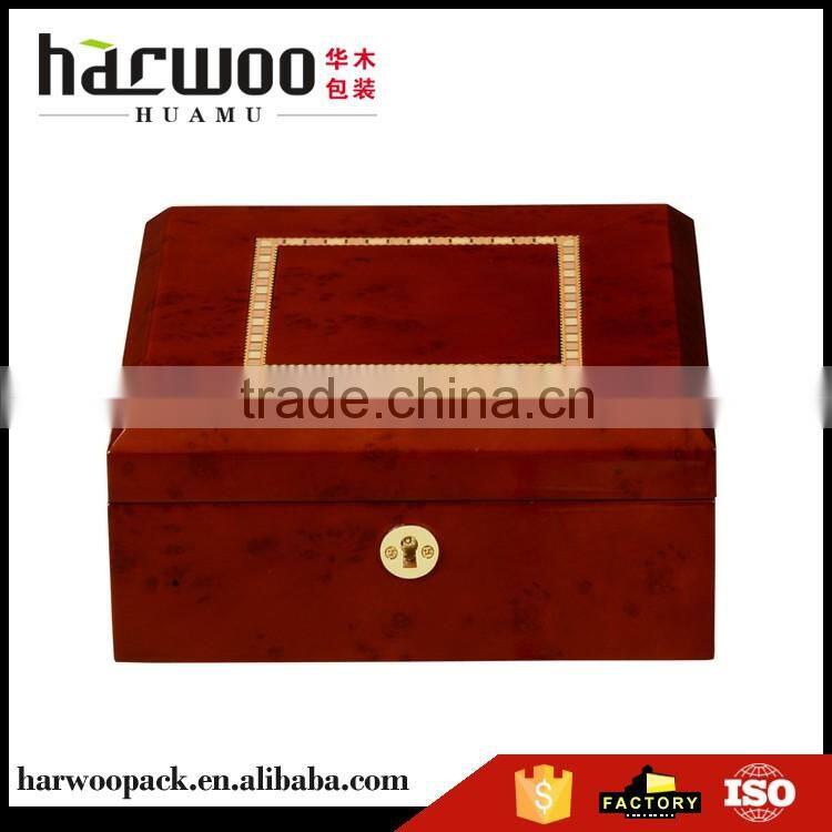 New product super quality pillow inserts leather watch box manufacturer sale