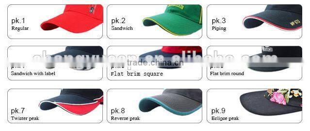 Cool sun hat/sun cap/panel 3d embroidery baseball cap