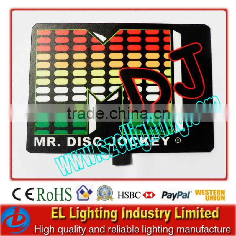 equalizer el panel with sound sensor /auto flashing inverter