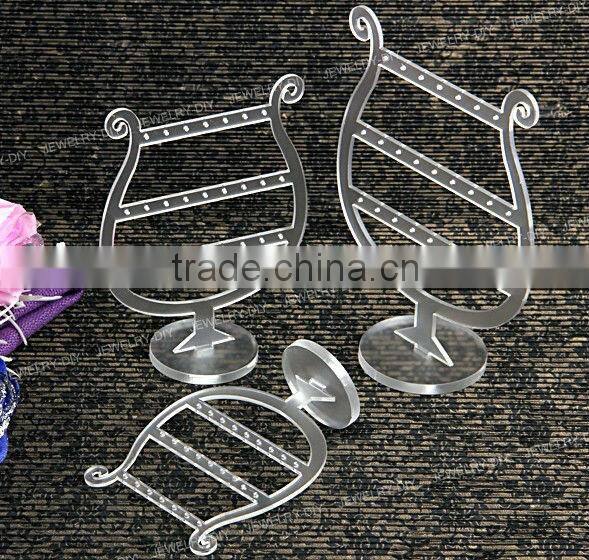 white leather pendant display props jewelry display props