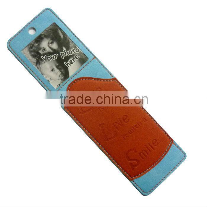 Cool Design Leather Handmade photo frame bookmarks for sale