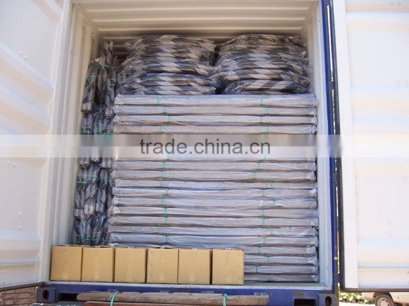 environment friendly college iron metal bunk bed with two ladders