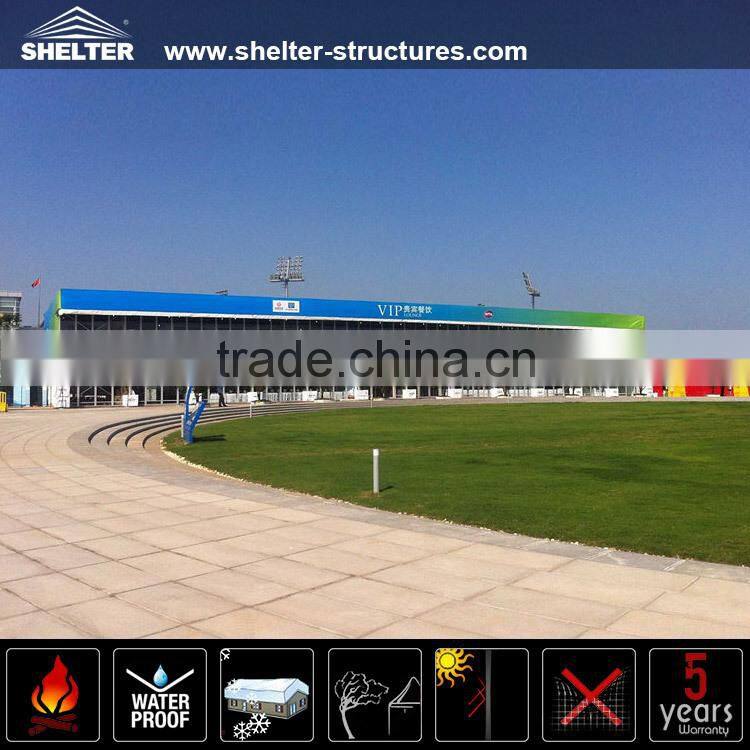 Aluminum frame structure double decker tent