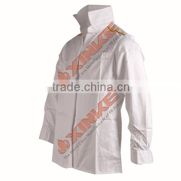 custom flame retardant anti uv jacket with required embroidery