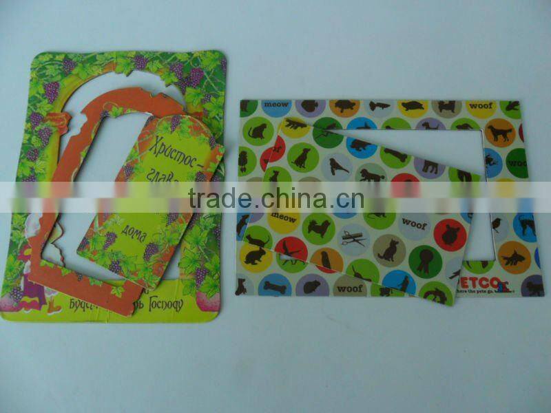 New Promotional Photo Frame Paper Fridge Magnet