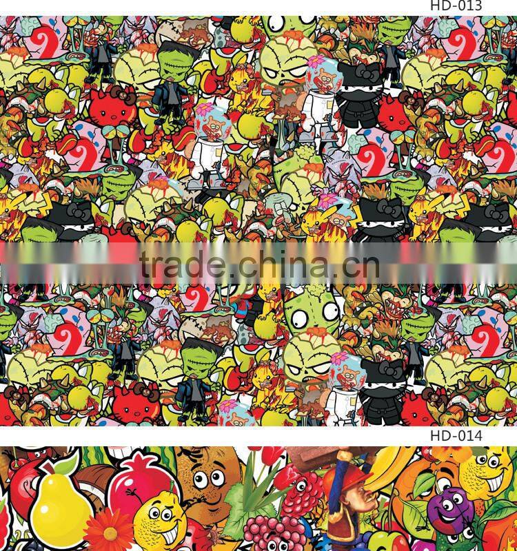 HD-011 CARLIKE Durable Bomb Stickers Decorative Vinyl Film