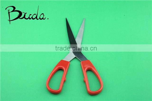 8" Popular cheap price office scissors with plastic handle BD-S1604