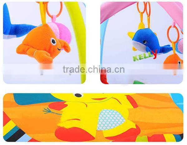 Hot Selling Soft Baby Mats with Frame & Marine Animals Toys