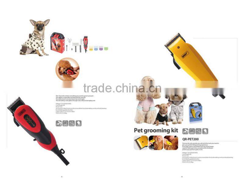 Convenient Electric Pet Clipper/pet grooming kit/dog harness