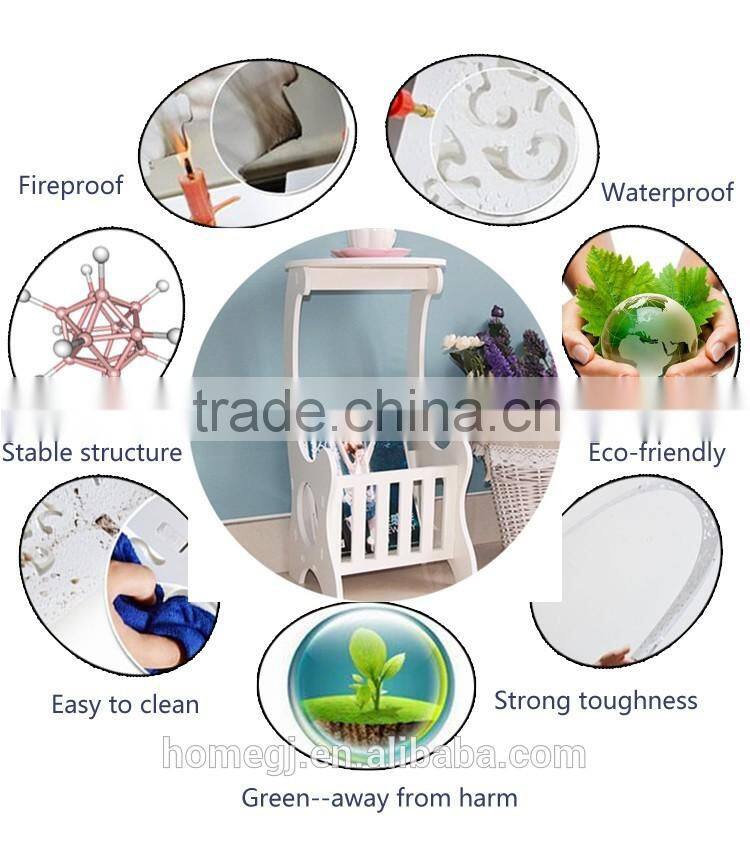 Livingroom multifunctional WPC End Table wooden floor standing end table