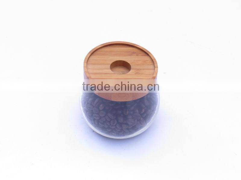 DongGuan Wood Lid Glass Bottle