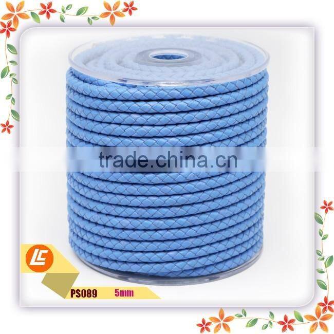 Wholesale Braided Genuine Leather Cord Best Selling 2016