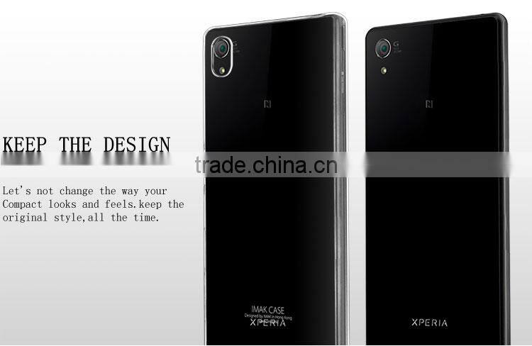 Clear transparent anti scratch case For Sony xperia z5