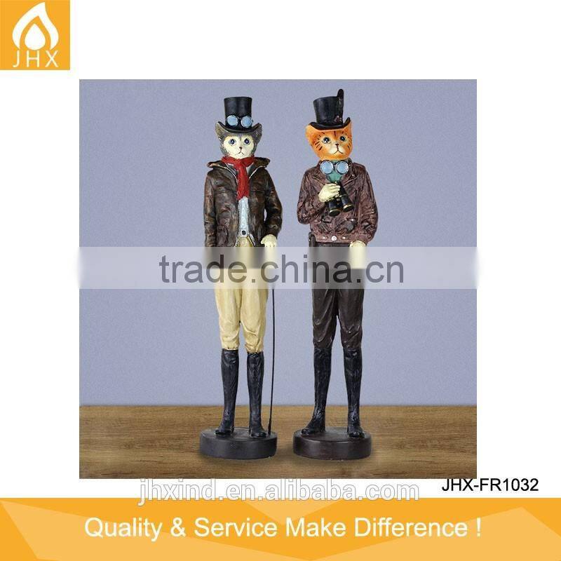 Newest Products Animal Resin Craft Cat Figurine