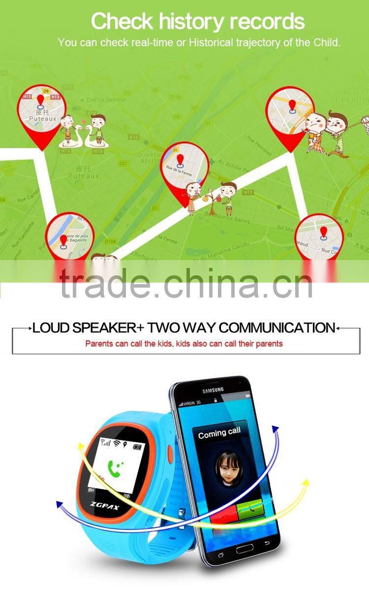 Kids GPS tracker Smart Watch with SOS GPS LBS WIFI Bluetooth Positioning Life Waterproof for Android IOS