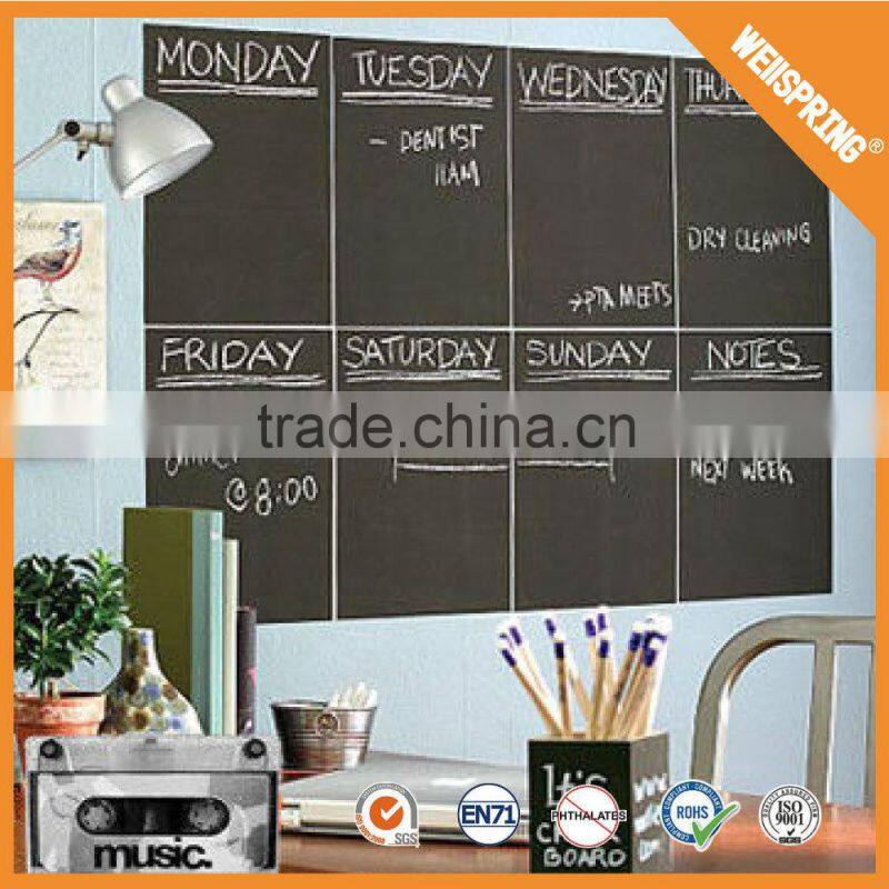 Fashion cute appealing self-adhesive chalkboard stickers