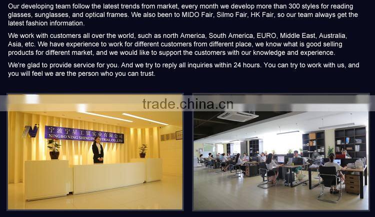 Newest CE personal optics slimhalf eye reading glasses