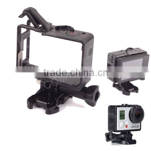 2014 NEW!telesin Fixed Go pro Protective Frame case for go pro 3/3+/4