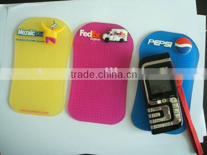 custom cheap mobile phone anti-slip rubber mat