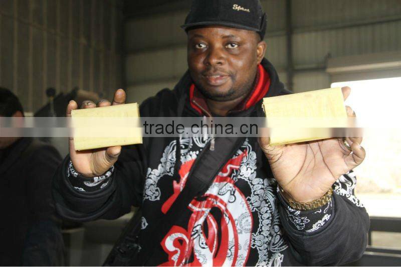 double-screw vacuum plodder of bar soap making