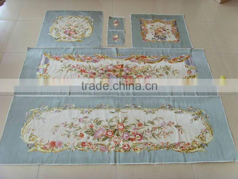 Lastest design Imitate handmade french style aubusson sofa set