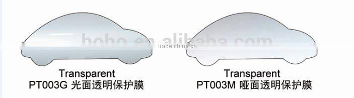 Transparent Car paint Protection film clear bra car sticker HQ